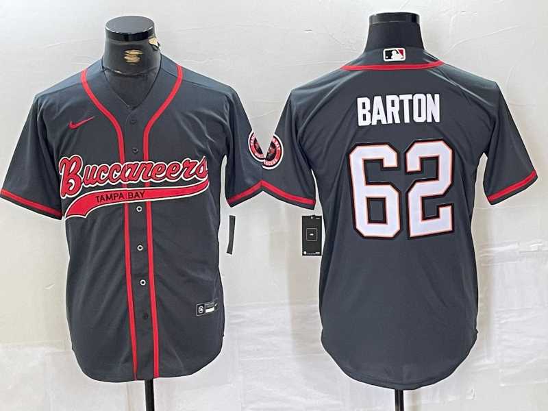 Men's Tampa Bay Buccaneers #62 Graham Barton Grey Cool Base Stitched Baseball Jersey,We sell and wholesale Men's Tampa Bay Buccaneers #62 Graham Barton Grey Cool Base Stitched Baseball Jersey on line form chian!